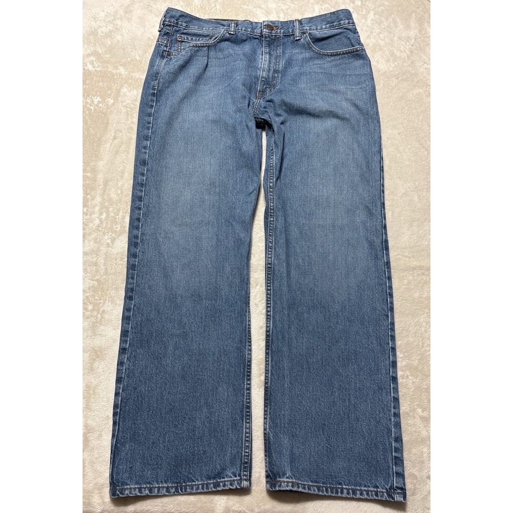 Levi's 569 Jeans Men's 38x32 Fits 38x30 Relaxed Fit Straight Leg Blue Denim